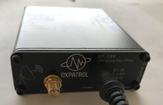 Up-konvertor MK4 pro QO-100, briv
