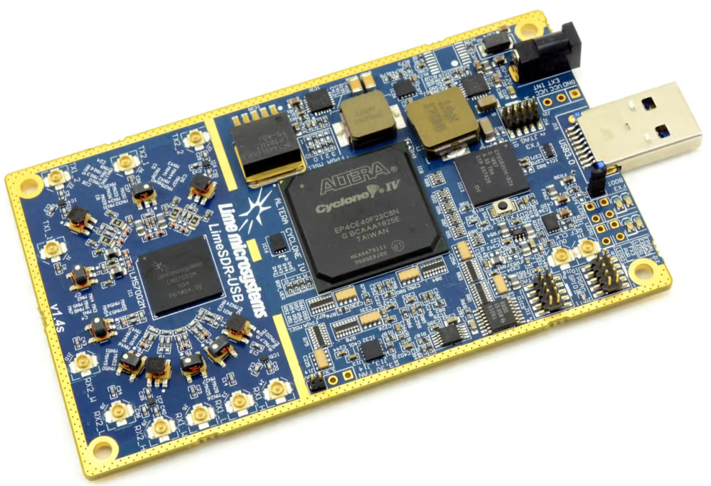 LimeSDR v1.4s - 2x2 MIMO SDR Board, briv