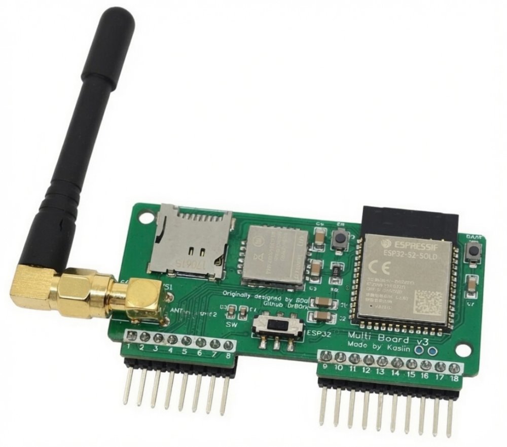 WiFi Multiboard NRF24+ESP32 v3.0 for Flipper Zero, briv