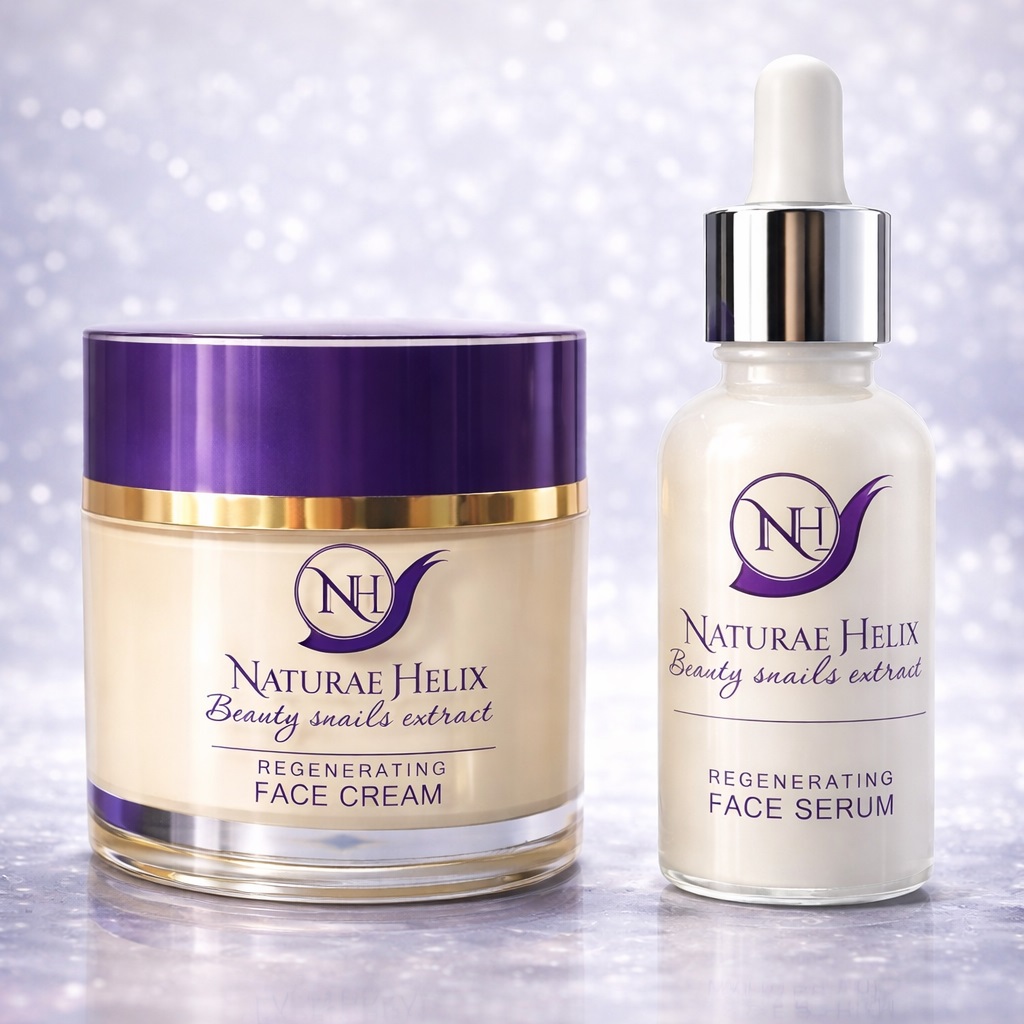 Snail Extract Face Cream & Anti-Aging Face Serum Snail Extract Face Cream & Serum for Anti-Aging Skin Care