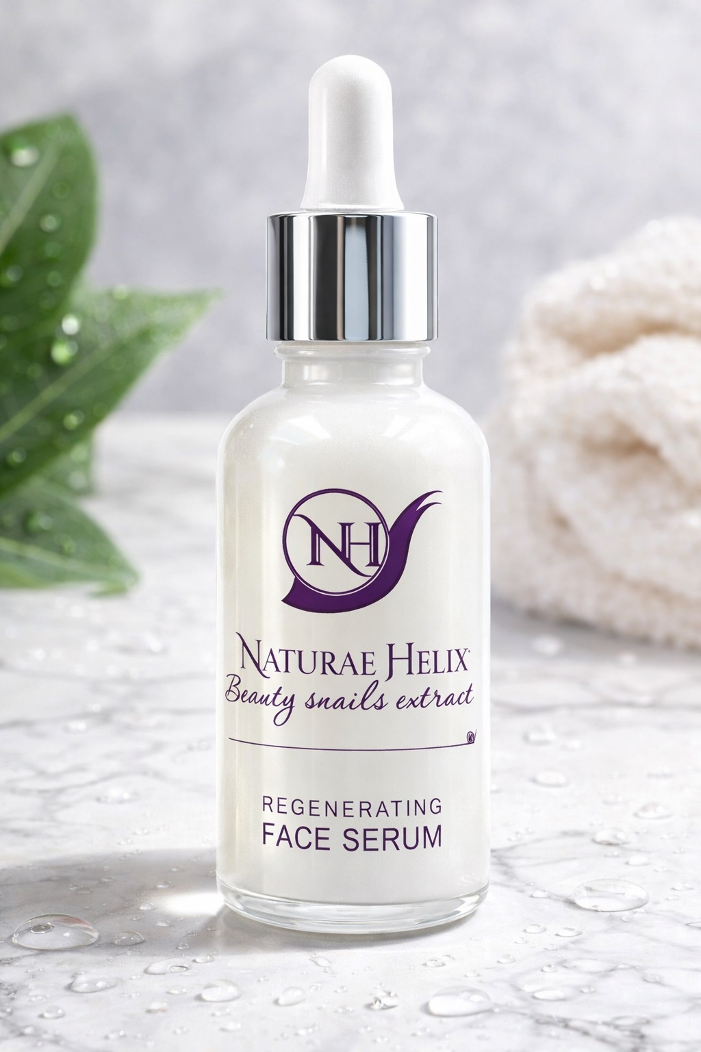 Regenerating face serum Naturae Helix with snail extract Helix Aspersa, briv
