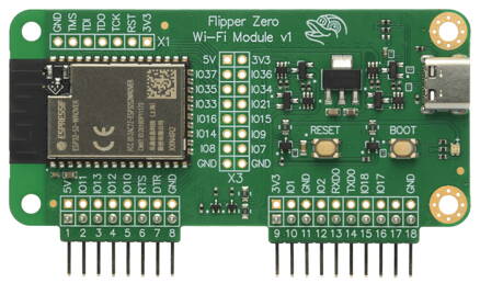 WiFi Devboard for Flipper Zero - ESP32-S2 WiFi Module