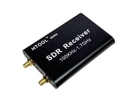 SDR6 RTL-SDR receiver 2832U+R820T 100kHz–1.7GHz